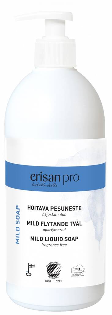 Hoitava pesuneste 500ml ERISAN Pro - Saippuat ja annostelijat - 163301 - 1