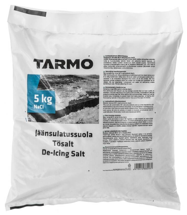 Jäänsulatussuola 5kg TARMO - Kiinteistövarusteet - 145581 - 1