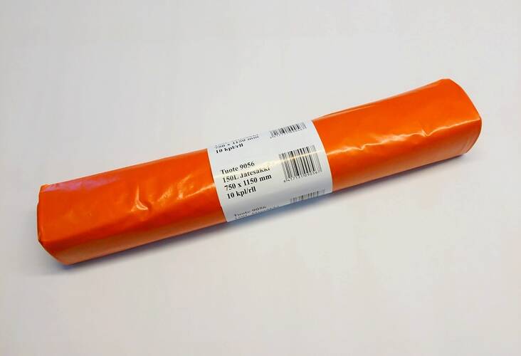 Jätesäkki 150L LD 10kpl/rll - Jätesäkit - 157121 - 1