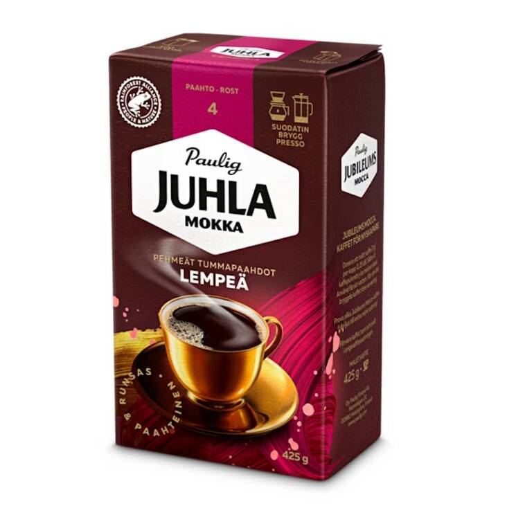 Kahvi 425g PAULIG Juhla Mokka Lempeä - Coffee, tea, and cocoa - 174291 - 1