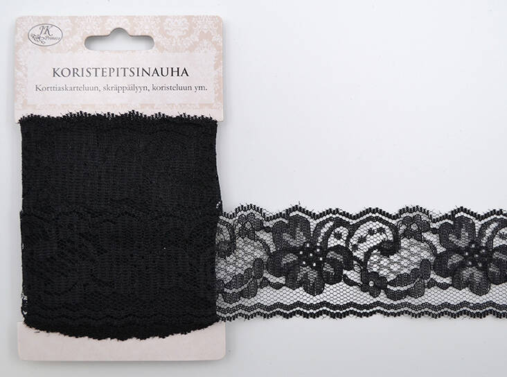 Koristepitsinauha 5cm x 4m - Askartelutarvikkeet - 150731 - 1