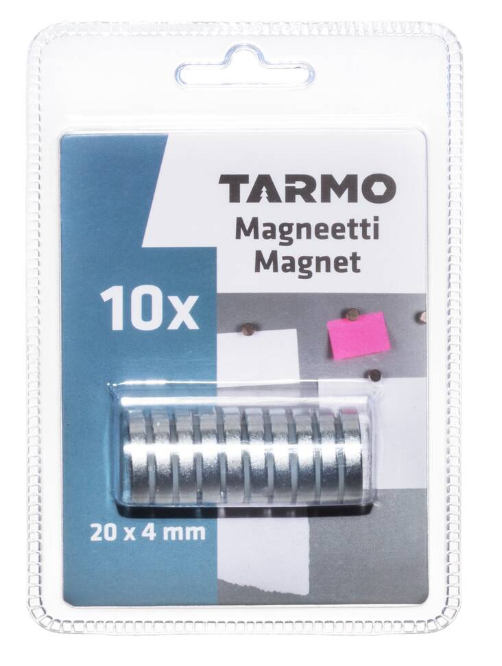 Magneetti 20mm 10kpl/pkt TARMO - Magneetit - 140081 - 1