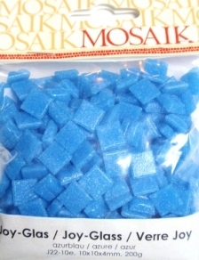 Mosaiikki lasinen J22 Azure 200g - Askartelutarvikkeet - 147131 - 1