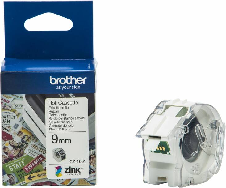 Neliväritarranauha BROTHER CZ-1001 9mm - Label Tapes Brother - 155751 - 1