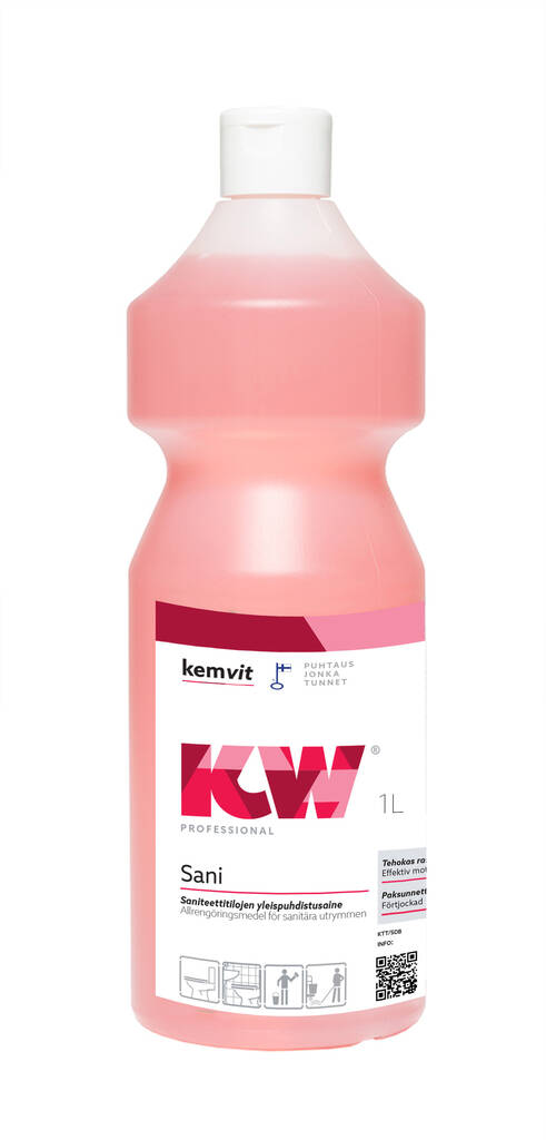 Saniteettipuhdistusaine 1L KW Sani - Sanitary area cleaning products - 155941 - 1