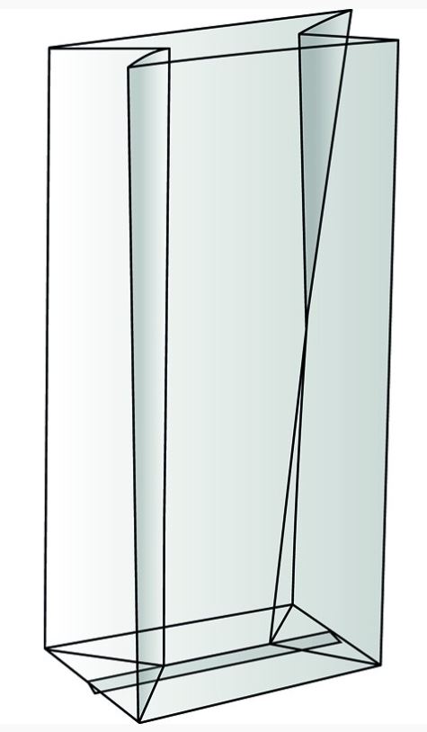 Sellofaanipussi 8x17/5cm - Cellophane bags - 154031 - 1