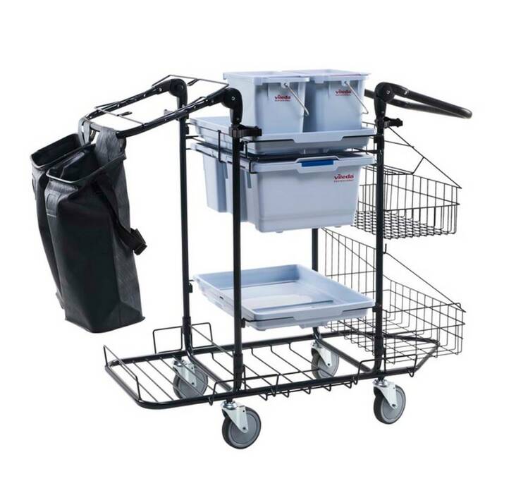 Siivousvaunu VILEDA MultiSteel Plus - Cleaning Trolleys and Accessories - 169581 - 1
