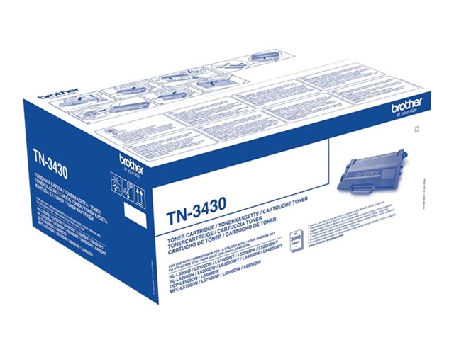 Värikasetti BROTHER TN-3430 laser - Brother laser toner cartridges and drums - 167671 - 1