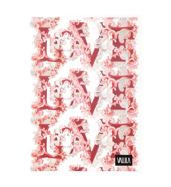 Vihko nidottu A4/40 VALLILA Love - Stapled Notebooks - 178001 - 1