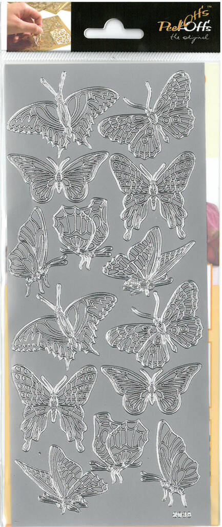 Ääriviivatarra isot perhoset - Stickers and sticker books - 136021 - 1