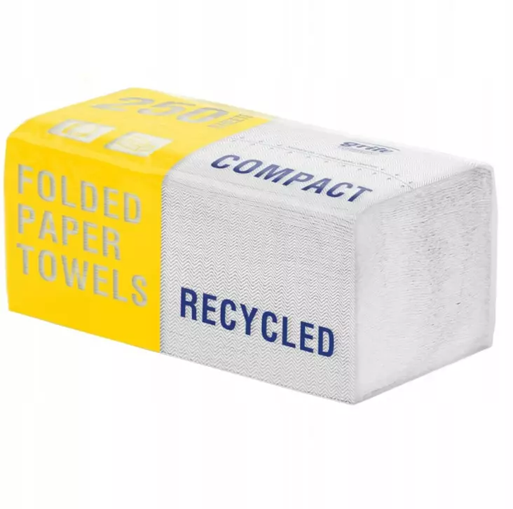 Valkoinen, 2-krs, 5000ark/ltk - Folded hand towels and dispensers - 186841 - 1