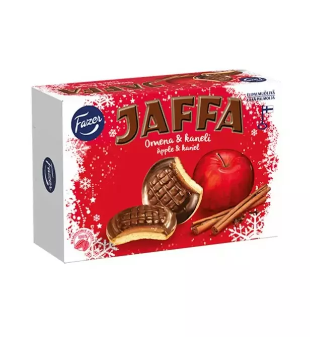 Keksi 300g FAZER Jaffa Omena & Kaneli - Keksit ja korput - 186241 - 1