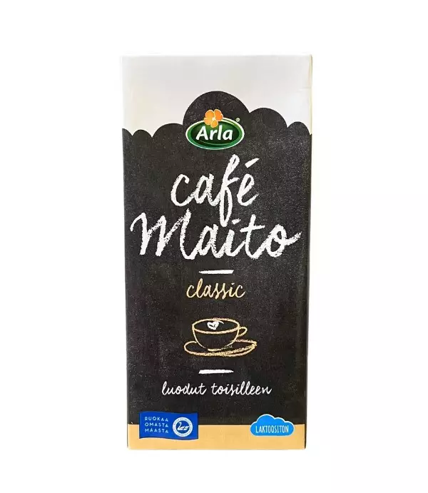 Maito UHT 1L ARLA Cafe Classic - Maidot ja kermat - 131011 - 1
