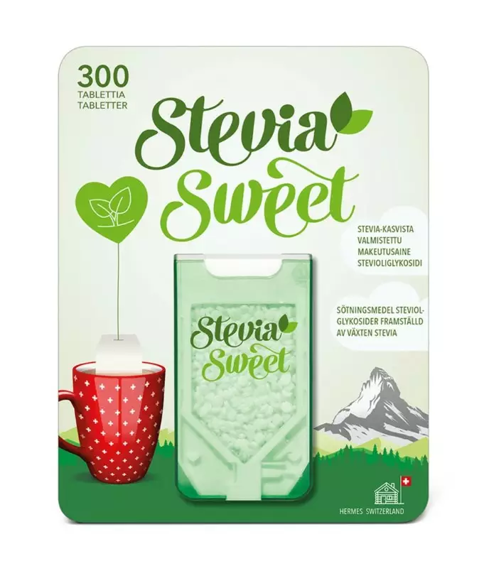 Makeutustabletti 300kpl SteviaSweet - Sugar and other sweeteners - 187301 - 1