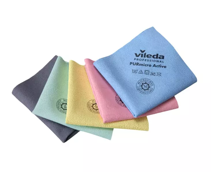 Mikrokuituliina VILEDA PURmicro Active - Mikrokuitupyyhkeet - 162191 - 1
