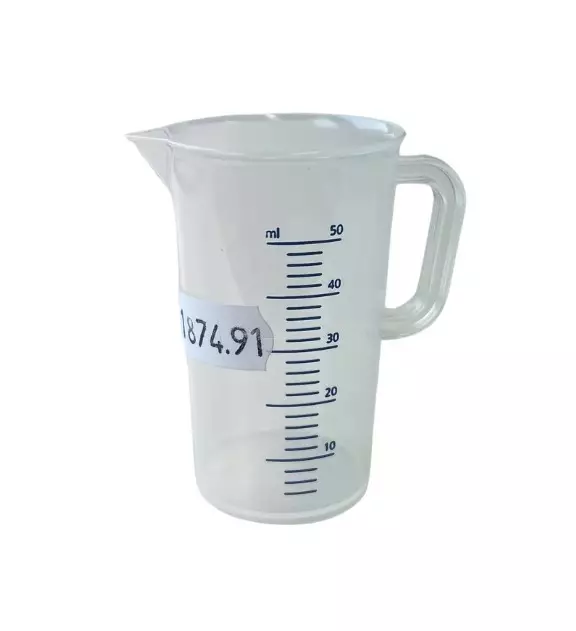 Mittakannu 50ml PP - Annosteluvälineet - 187491 - 1