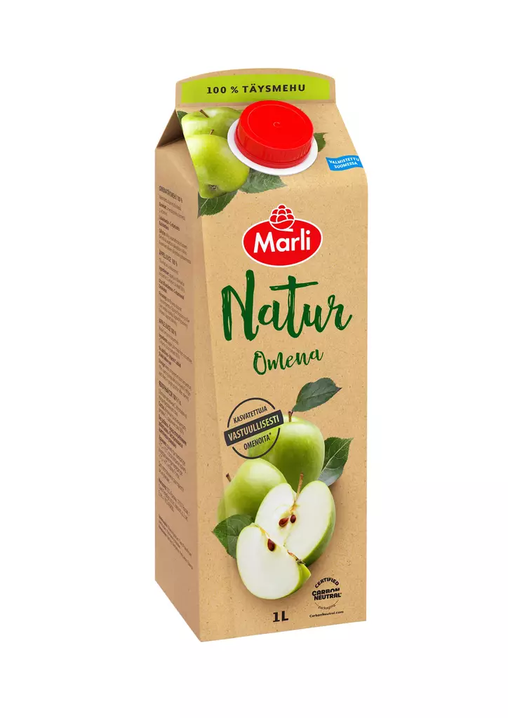 Täysmehu 1L MARLI Natur - Juices and soft drinks - 173271 - 1