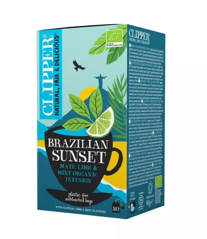 Tee CLIPPER Brazilian Sunset maté - Kahvit, teet ja kaakaot - 185521 - 1