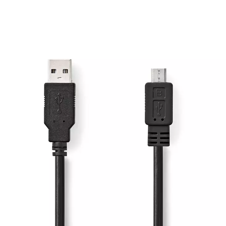 USB 2.0 Kaapeli A-Uros-Micro B-Uros 1m - Puhelintarvikkeet - 155401 - 1