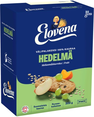 Välipalakeksi Elovena 10x30g/pkt - Biscuits and crackers - 181441 - 1