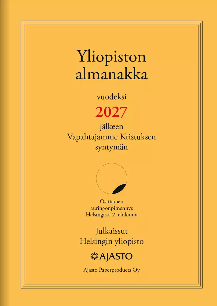 Yliopiston almanakka A6 - Taskukalenterit - 189401 - 1