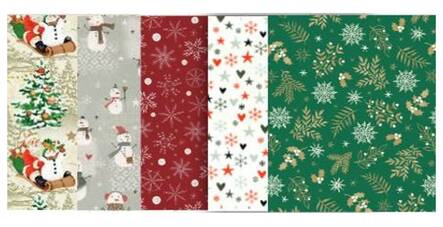 Lahjapaperi 70cm/10m WINTERIA - Gift wraps - 125762 - 1