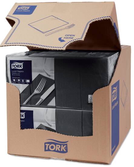 Lautasliina 33x33cm 1/8 TORK Lunch - Servietit ja lautasliinat - 160012 - 2