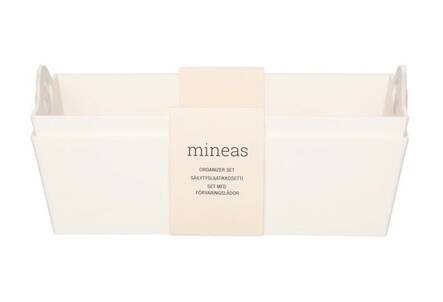 Säilytyslaatikko 2kpl/pkt Mineas - Säilytyslaatikot ja -korit  - 173872 - 1