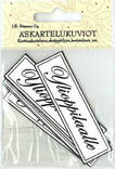 Askartelukuvio Ylioppilaalle 6kpl/pkt - Craft supplies - 150742 - 1