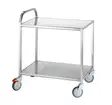 Hyllyvaunu 2 hyllyllä korkeus 800mm - Shelf Trolleys and Serving Trolleys - 177862 - 1