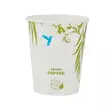 Kertakäyttö, valk, muoviton, 50kpl/pss - Disposable cups and lids - 183852 - 1