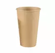 Kertakäyttö, ruskea, 50kpl/pss - Disposable cups and lids - 187112 - 1