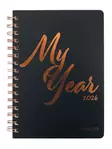 My Year, musta - Pöytäkalenterit - 185242 - 1