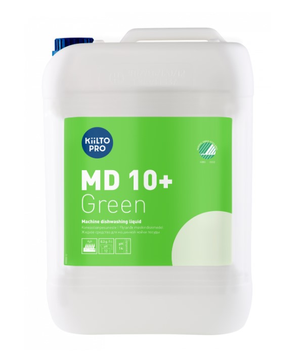 Astianpesuaine 10L KIILTO MD 10+ Green - Astianpesuaineet ja keittiön puhtaus - 162792 - 1