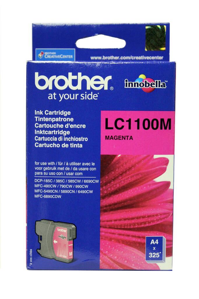 BROTHER LC1100M mustesuihku - Brother inkjet cartridges - 119262 - 1