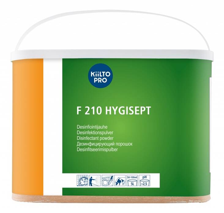 Desinfektioaine 5kg KIILTO F210 Hygisept - Desinfioivat aineet - 162732 - 1
