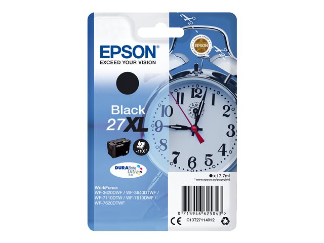 EPSON 27XL mustesuihku - Epson inkjet cartridges - 150812 - 1