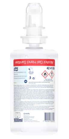 Käsihuuhde 1L TORK Extra S4 - Kosteusrasvat ja käsihuuhteet - 166602 - 1