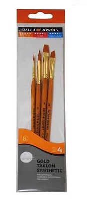 Keinokuitusiveltimet 4 kpl - Askartelutarvikkeet - 159012 - 1