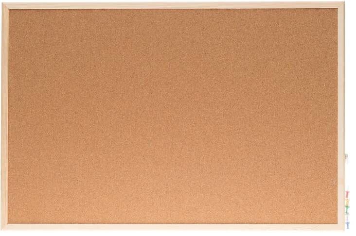 Korkkitaulu 60x40cm - Whiteboards and Noticeboards - 104392 - 1