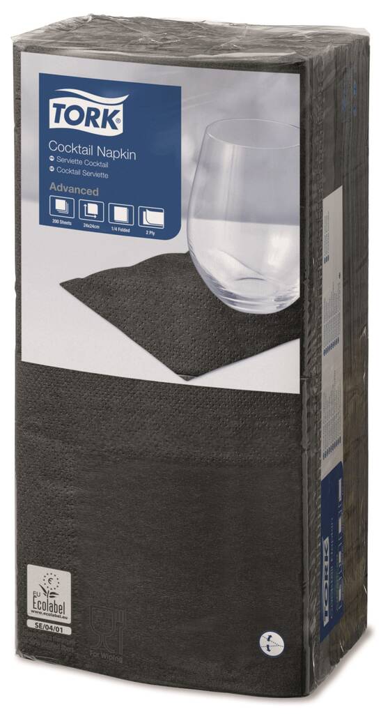 Lautasliina 24x24cm TORK Cocktail - Napkins and paper serviettes - 158302 - 1