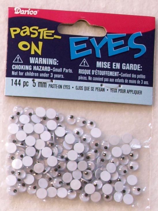 Askartelusilmät 5mm - Askartelutarvikkeet - 150942 - 1