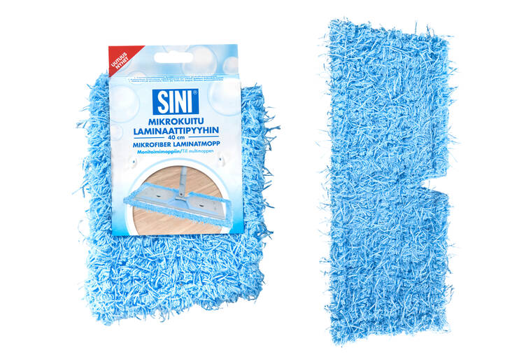 Mikrokuitu laminaattimoppi 40cm SINI - Tarramopit - 149602 - 1