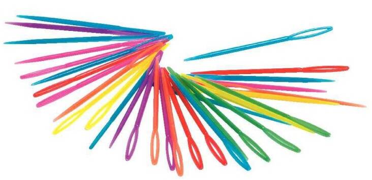 Muovineula FOLIA 6,5cmx1,8mm - Craft supplies - 160162 - 1