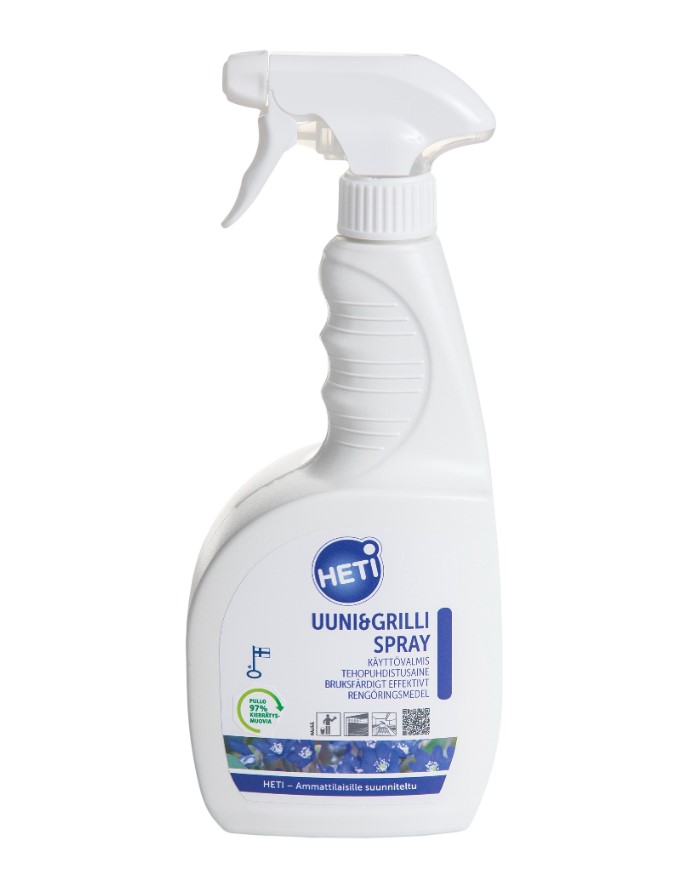 Puhdistusaine 750ml HETI Uuni & Grilli - Astianpesuaineet ja keittiön puhtaus - 178312 - 1