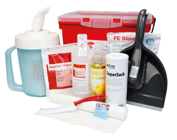 Siivoussetti eritteille 9-osaa - Other supplies - 164592 - 1