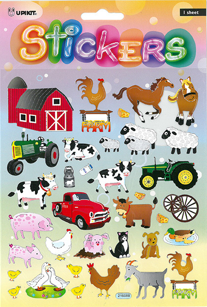 Tarra-arkki Maatilan eläimet - Stickers and sticker books - 154282 - 1