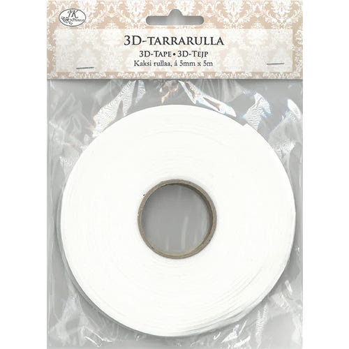 Tarrarulla 3D 5mmx5m - Tarrat ja tarrakirjat - 163912 - 1
