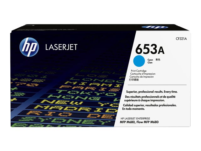 Värikasetti HP 653A CF321A - HP laservärikasetit ja rummut - 166442 - 1