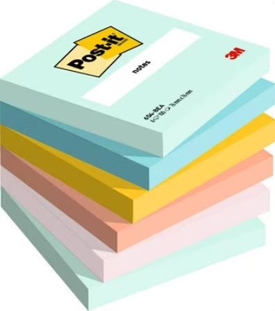 Viestilappu 76x76mm POST IT Beachside - Page Markers and Index Tabs - 175432 - 1